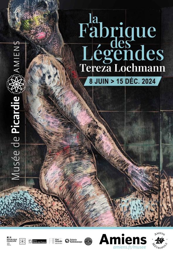 Affiche de l'exposition Tereza Lochmann - La Fabrique des légendes